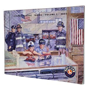 2002 Lionel Train Catalog Volume 1 Model Toy Railroad Catalogue FDNY Fire